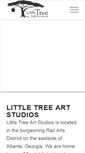 Mobile Screenshot of littletreeartstudios.com